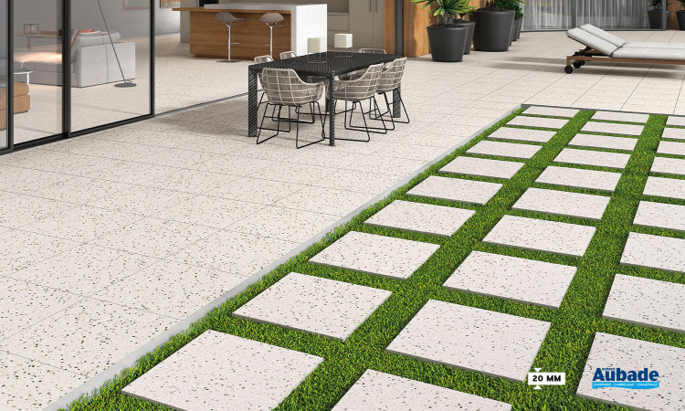 Collection Terrazzo par Pavigres en coloris White