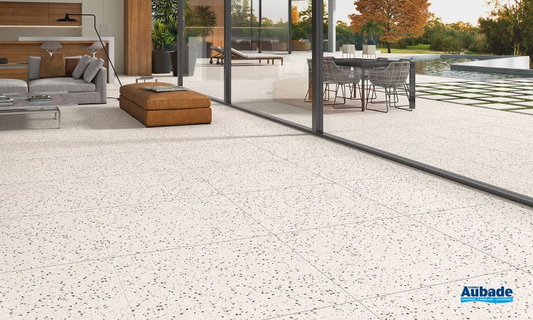 Collection Terrazzo par Pavigres en coloris White