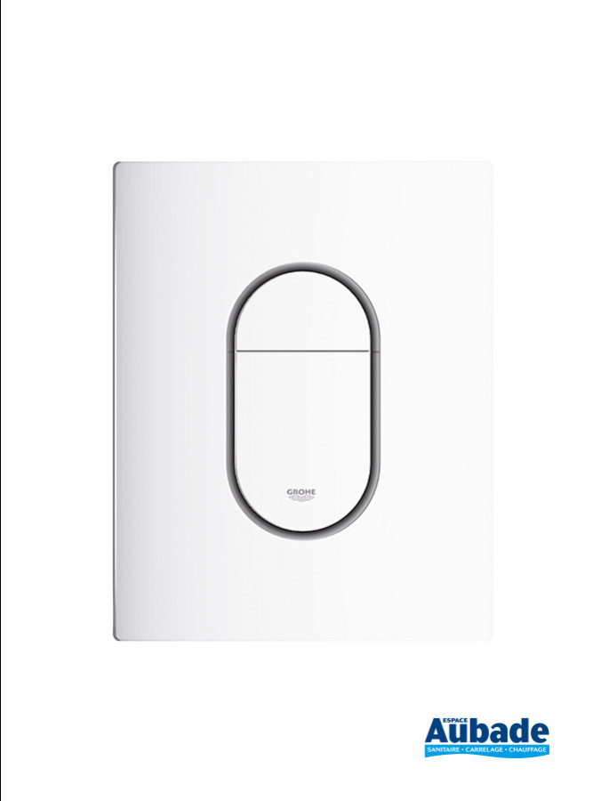 Grandes plaques de commande Arena Cosmopolitan Blanc Alpin de Grohe