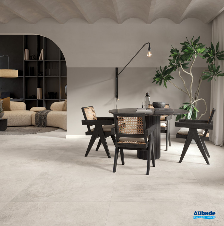 Carrelage Fabrika par Provenza format 100 x 100 cm en coloris White