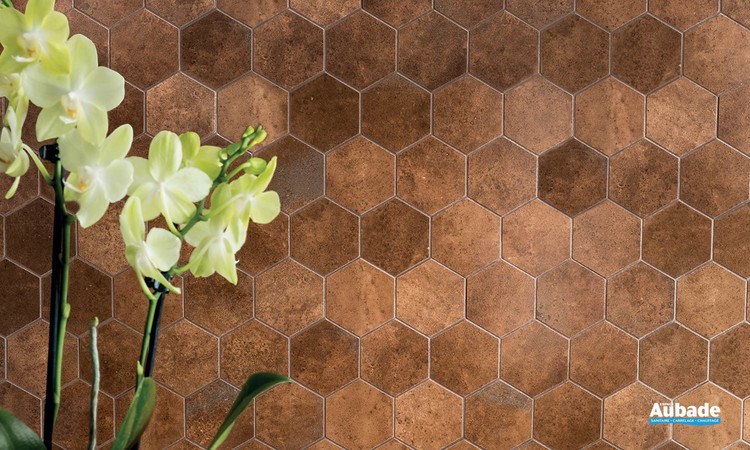 Collection Vulcanika par Provenza en coloris Ruggine Raku