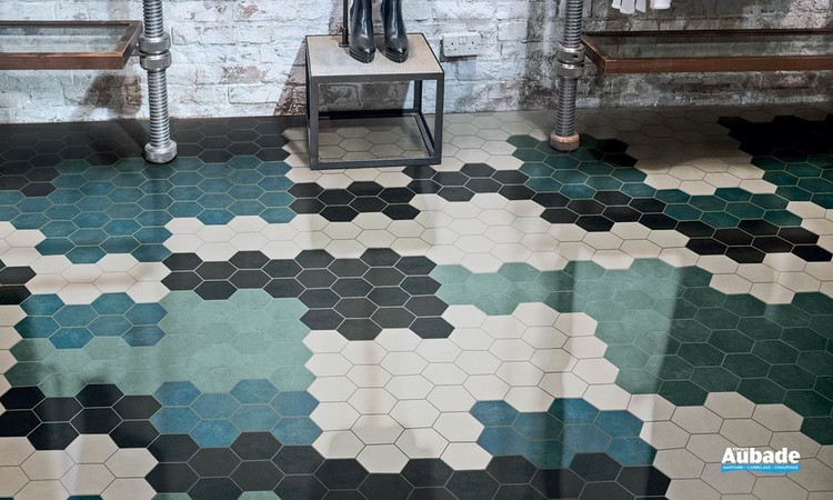 Collection Vulcanika par Provenza en coloris Bianco Raku, Blu Raku, Nero Raku, Verde Raku