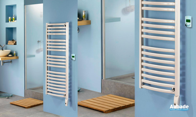 Radiateur sèche-serviettes électrique Aloha Surf de Finimetal avec contrôle infrarouge