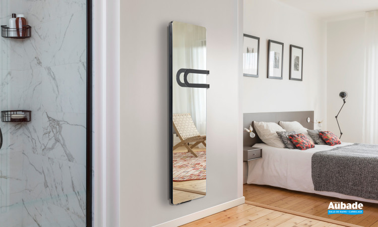 Radiateur Compaver Bains Nativ par Intuis 1500w en coloris Reflet