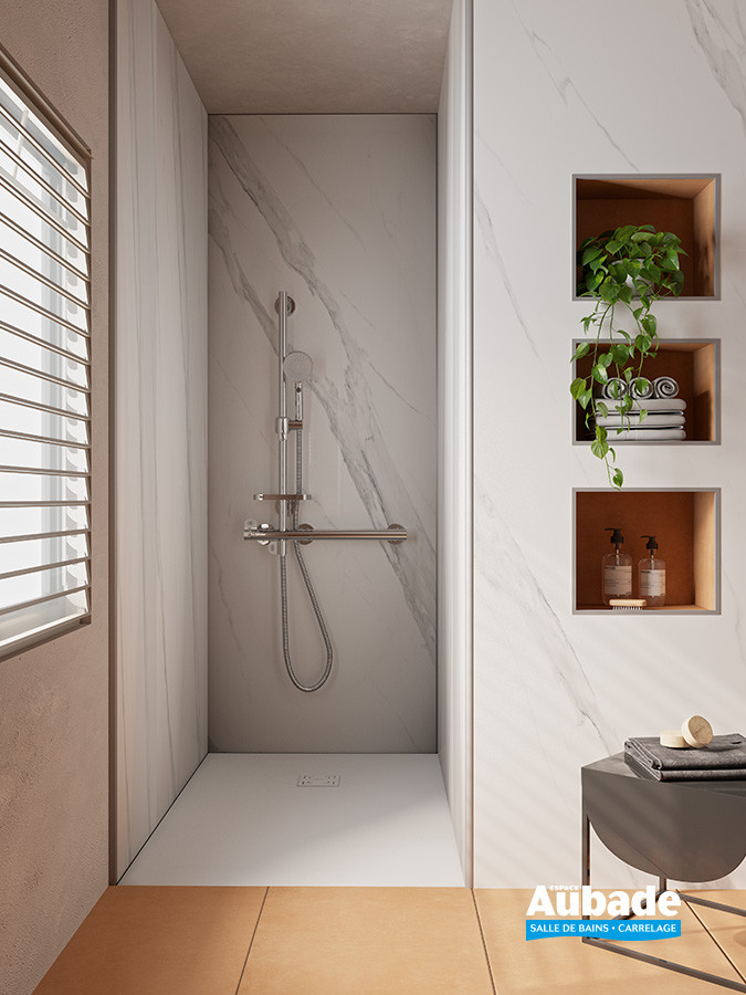 Receveur de douche Onyx Exclusif Blanc par AKW