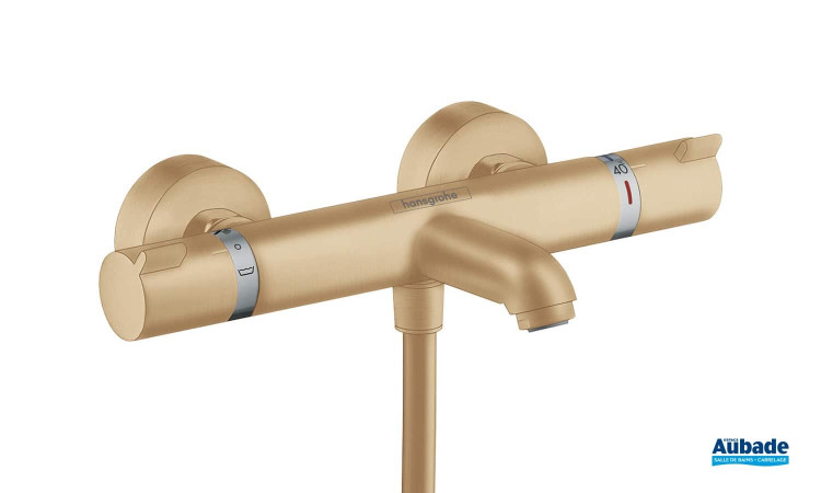Mitigeur bain-douche Ecostat Comfort Bronze Brossé de Hansgrohe