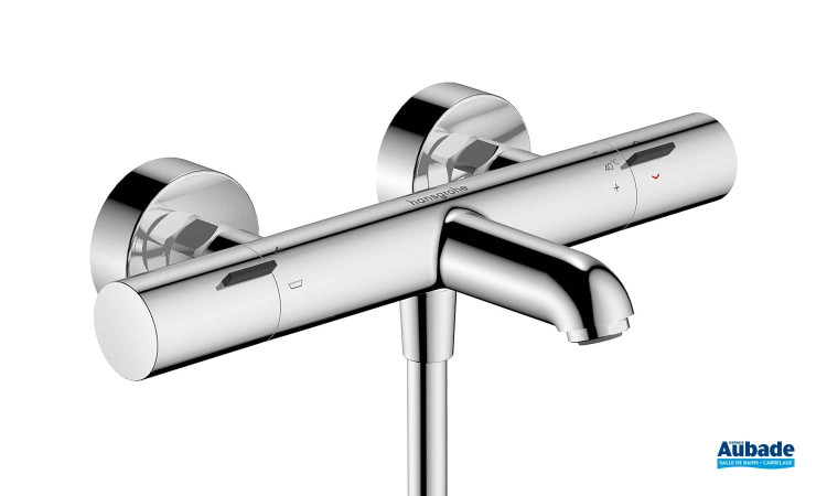 Mitigeur thermostatique douche & bain-douche Ecostat Fine de Hansgrohe
