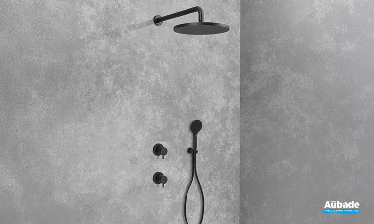 robinetterie douche triverde mitigeur 2 boutons de cristina ondyna