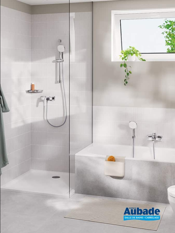 Mitigeur douche Cubeo Chromé de Grohe