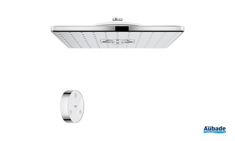 Douche de tête Smartconnect version carrée de Grohe