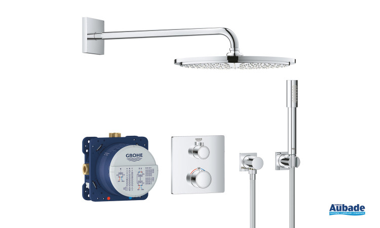 Set de douche encastré Grohtherm Rainshower 310 mm