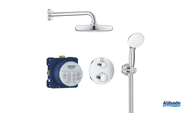 Set de douche encastré Grohtherm