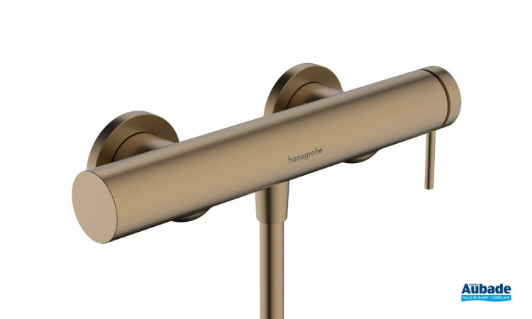Mitigeur thermostatiques douche Tecturis Bronze brossé de Hansgrohe