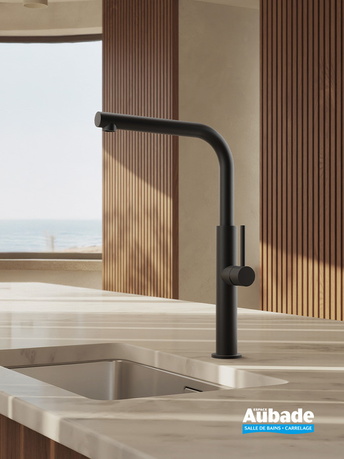 Cucina mitigeur évier - Finition Blackmat