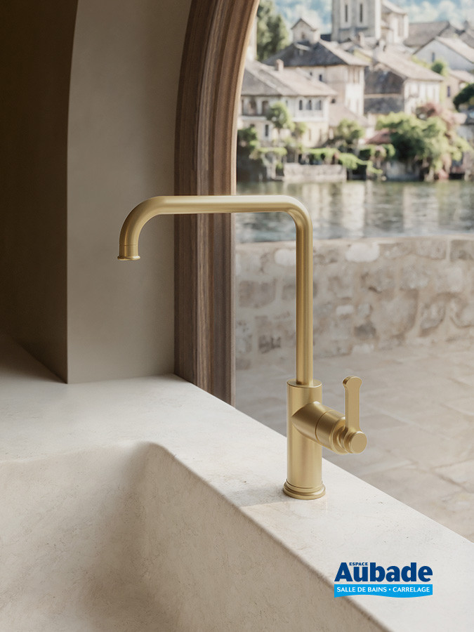 mitigeur évier Faro de Cristina - Finition Vieux bronze mat