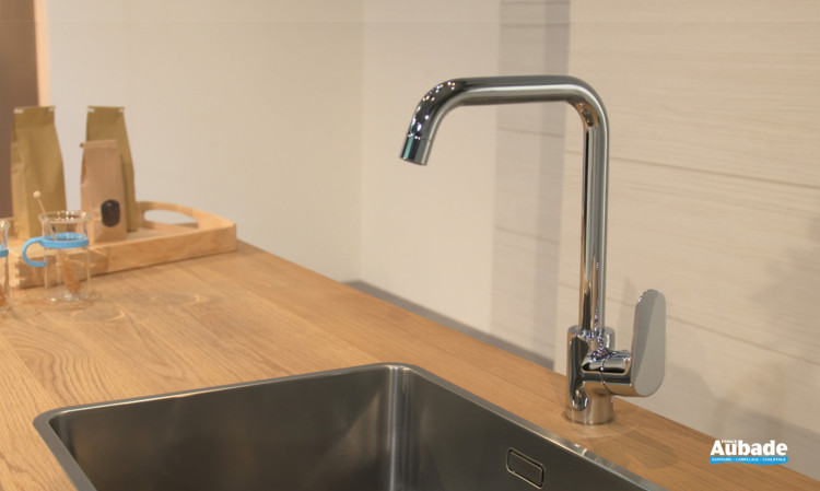 Robinet évier de cuisine Hansgrohe Focus bec haut chromé