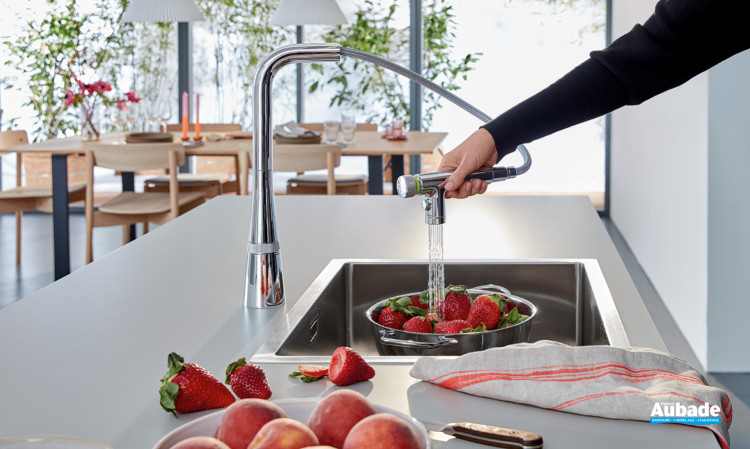 Mitigeur évier Zedra SmartControl Chromé de Grohe