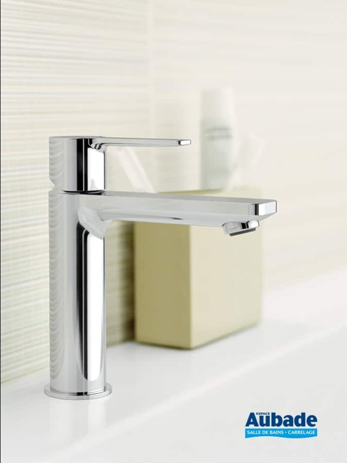 Mitigeur lavabo Lineare Chromé taille S de Grohe