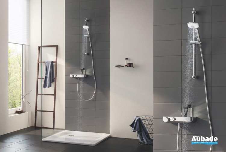 Colonne de douche version 900 mm Grohtherm SmartControl de Grohe