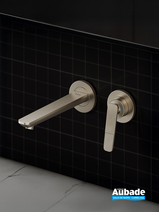 Mitigeur de lavabo 2 trous AXOR Citterio C Nickel brossé d'AXOR