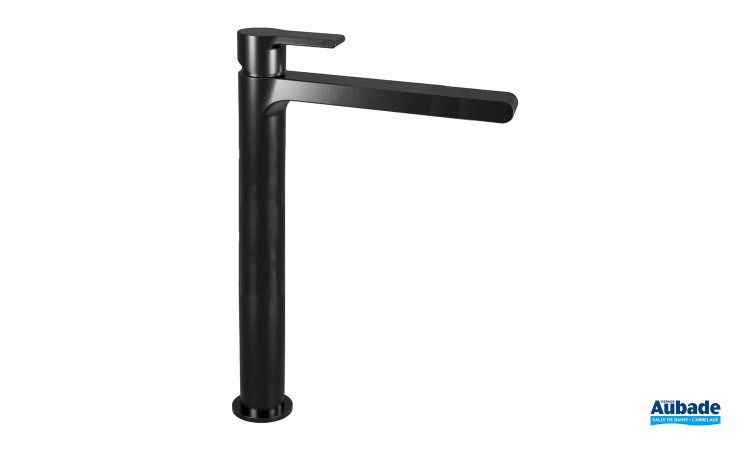 Mitigeur lavabo haut Delta de Cristina, Galvanique Imperial Black