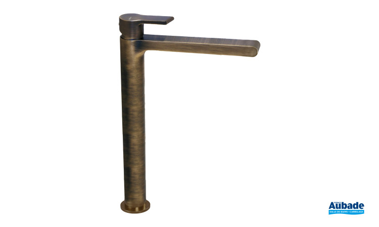Mitigeur lavabo haut Delta de Cristina, Vieux Bronze mat