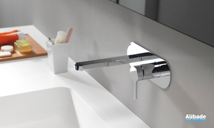 Mitigeur lavabo mural design Unic de Cristina
