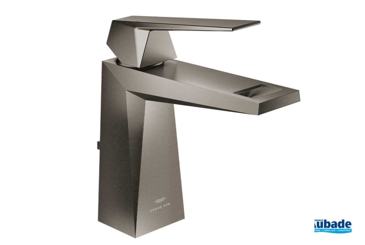 Mitigeur lavabo taille M Allure Brilliant Hard Graphite brossé de Grohe