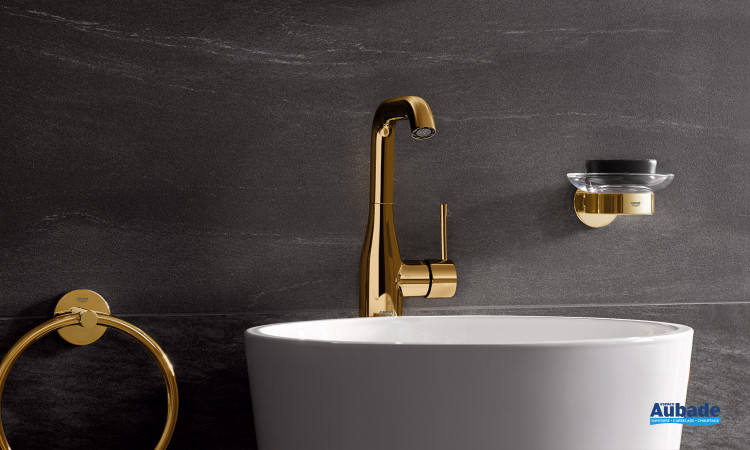 Mitigeur lavabo taille L Essence Cool Sunrise de Grohe