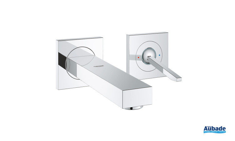 Mitigeur lavabo Eurocube Joy 2 trous Chromé de Grohe