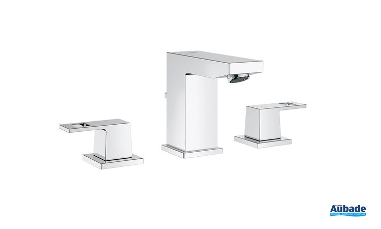 Melangeur lavabo 2 trous Eurocube de Grohe