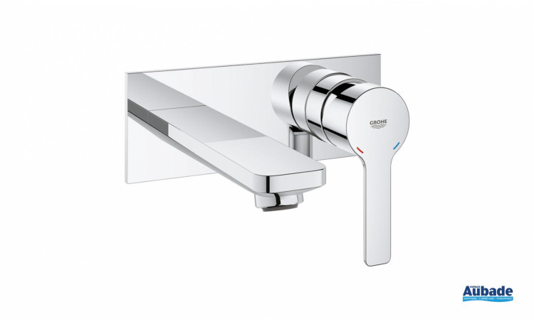 Mitigeur lavabo mural Lineare 2 trous de Grohe