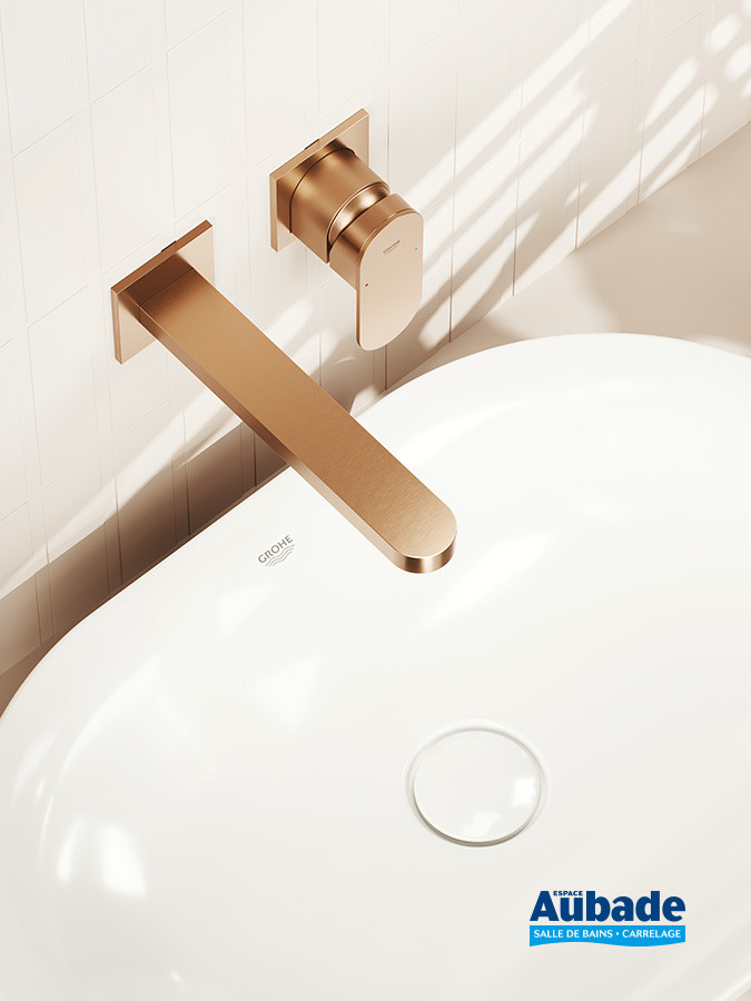 Mitigeur lavabo Grohe Plus mural 2 trous taille L de Grohe