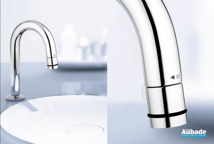 Robinet monofluide chromé de Grohe