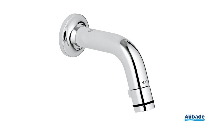 Robinet monofluide chromé mural de Grohe