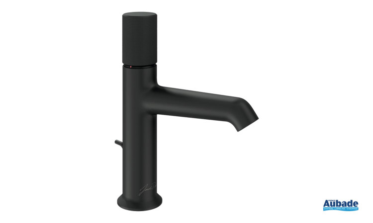 Mitigeur lavabo bas noir mat Rivoli de Jacob Delafon