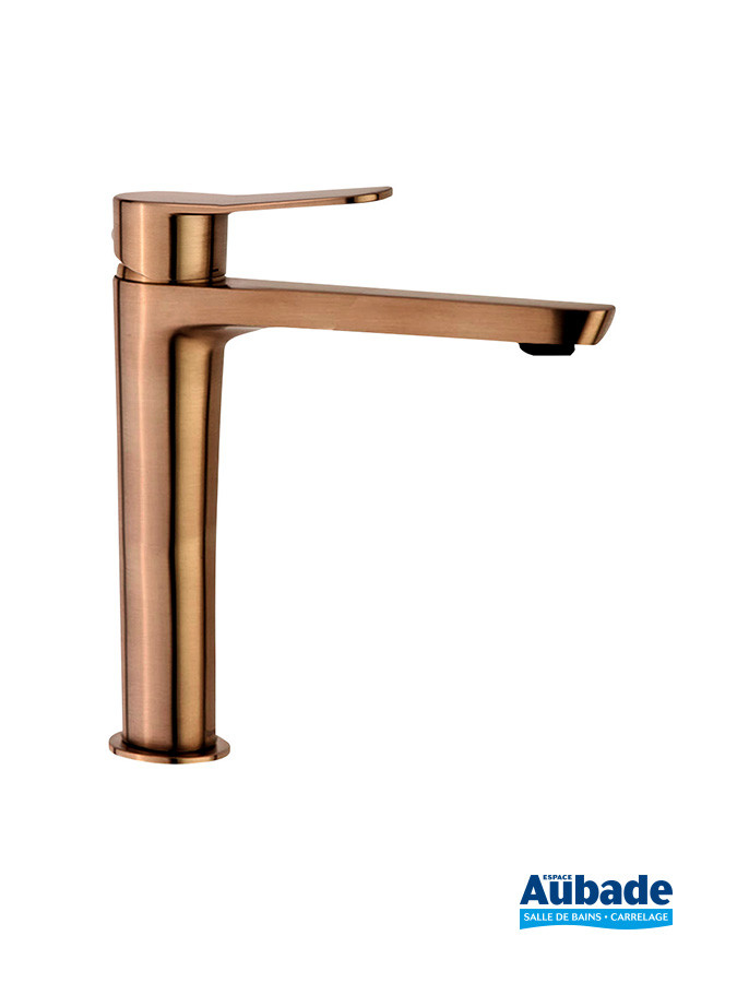 Mitigeur lavabo haut Caledonia de Ramon Soler finition Cuivre
