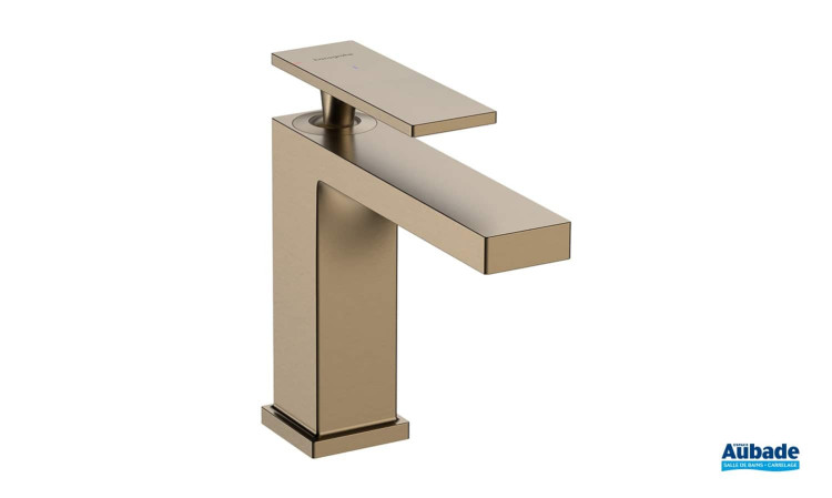 Mitigeurs de lavabo Tecturis E finition Bronze brossé de Hansgrohe