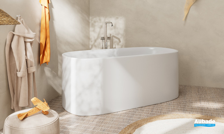 mitigeur bain douche sur pieds Tecturis S de Hansgrohe