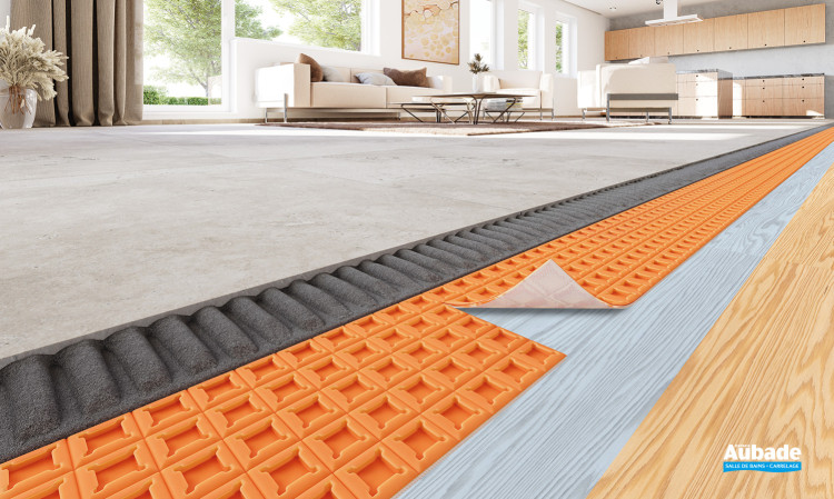 Natte de désolidarisation autocollante DITRA-PS Schlüter