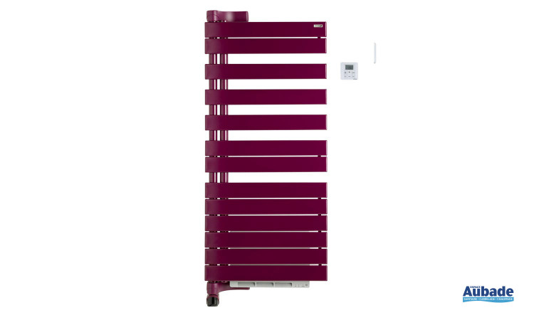 Radiateur sèche-serviettes Regate +Air de Acova, pratique avec fonction chauffant pour plus d'économies coloris bordeaux