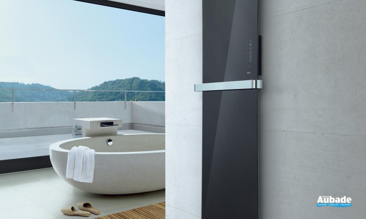 Radiateur sèche-serviette électrique au design moderne Folio Glass par ACOVA 03