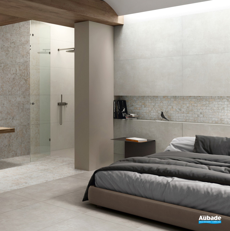Carrelage Alba par Sélection Audabe format 60 x 120 cm en coloris Luni