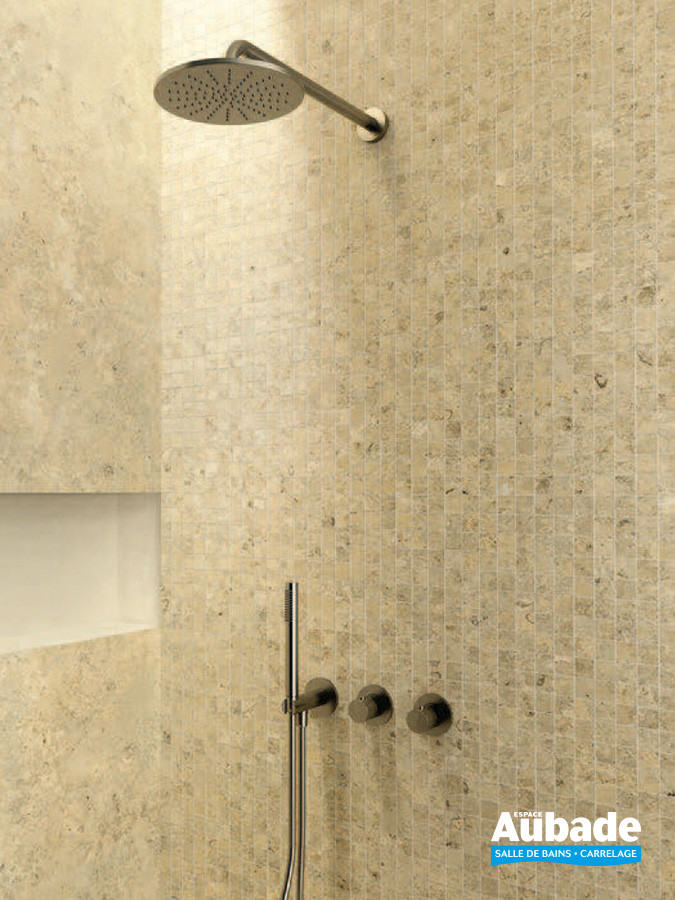 Collection Blendstone par Settecento en coloris Beige et mosaïque Beige