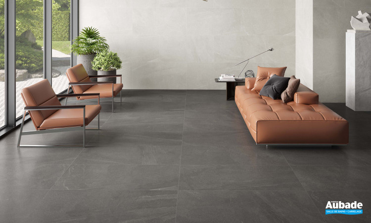 Collection Bellevue par STN Ceramica en coloris White et Graphite