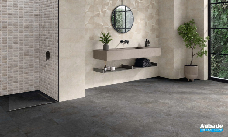Collection Feroe par STN Ceramica en coloris Tabacco et Décor Warm