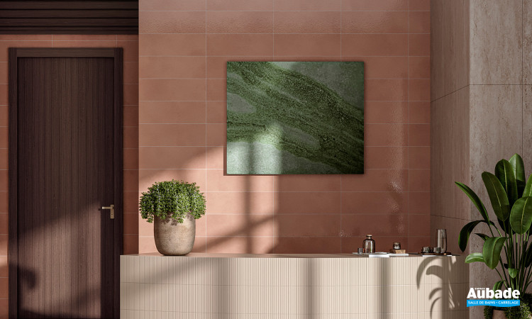 Collection Allegra par Tau Ceramica en coloris Cotto