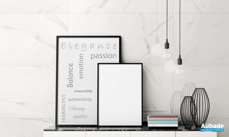 Collection Baranello par Tau ceramica en coloris White