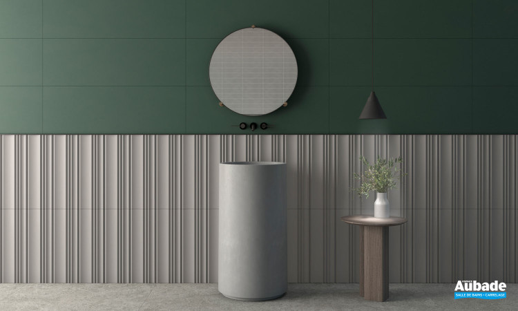 Collection Chromatic par Tau Ceramica en coloris Green