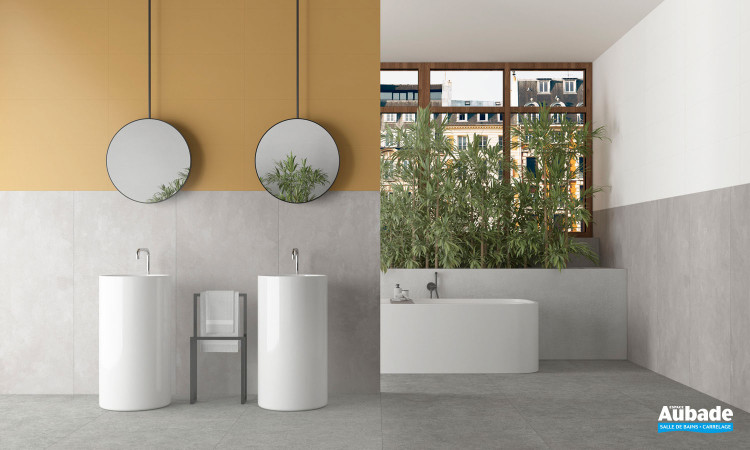 Collection Chromatic par Tau Ceramica en coloris Honey